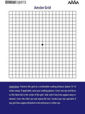 Amsler Eye Grid - Magnetic Daily Vision Screening Tool for Macular Degeneration & Glaucoma | 1 Pack