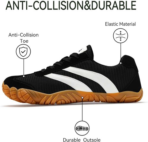 Barefoot Shoes | Women’s Casual Sneakers with Wide Toe Box - Lightweight, Breathable, Non-Slip Design