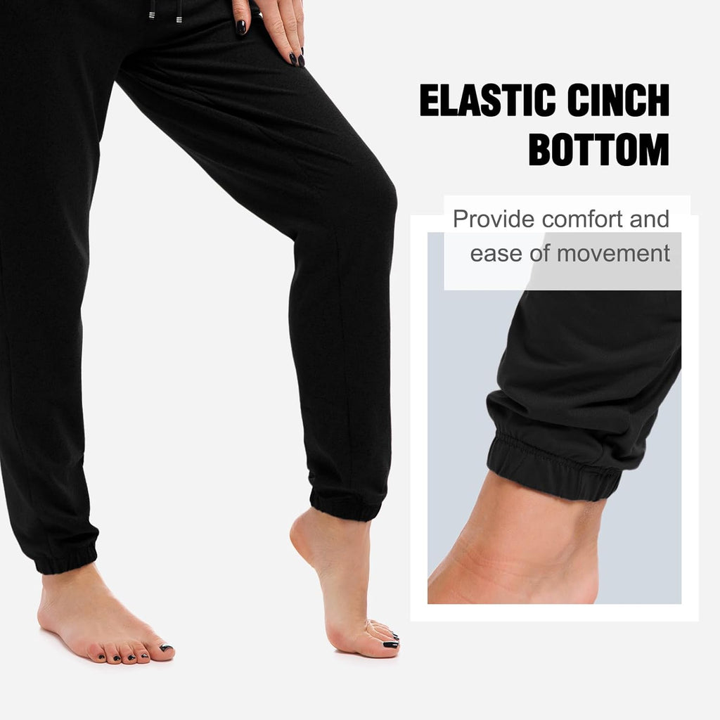 SINOPHANT Women's Joggers - Comfortable Drawstring Sweatpants with Pockets for Gym & Lounge