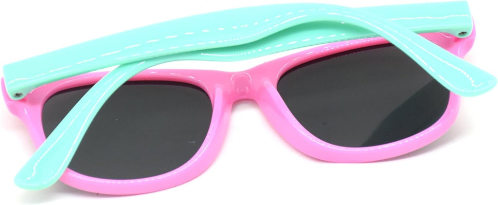 Skiennix Toddler Sunglasses - Flexible Polarized Kids Eyewear for Ages 2 to 10 | Unisex Design