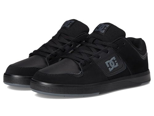 DC Shoes Mens Cure Skate Shoe Black/Black