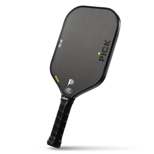 PiCK RP700 Professional Raw Carbon Fiber Pickleball Paddles, 16mm Polypropylene Honeycomb Core Improves Pickle Ball Placement and Control, USA Pickleball Approved (RP700)