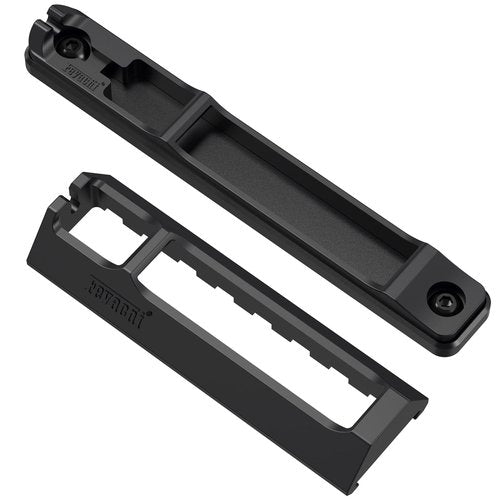 Feyachi Tape Pressure Switch Mount Plate for FL11 FL14 FL17 FL22 WL15 WL18 Tactical Flashlight and GL6 Green Laser Sight(MP22 for Mlok Systems, MP23 for Picatinny Rail)
