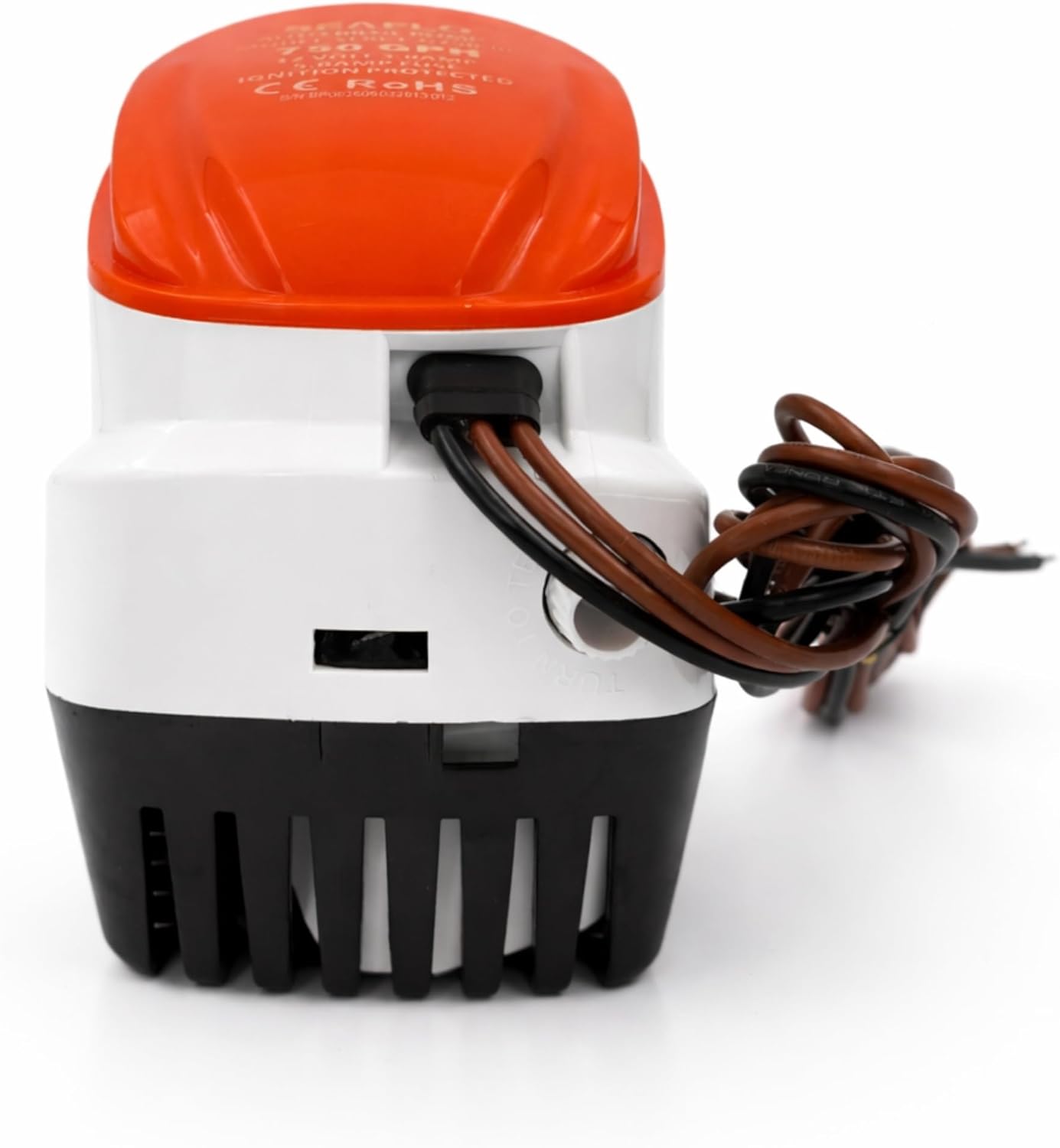 SEAFLO 06 Series Automatic Submersible Bilge Pump - 750GPH, 12V with Float Switch & Strainer | Compact Marine Solution