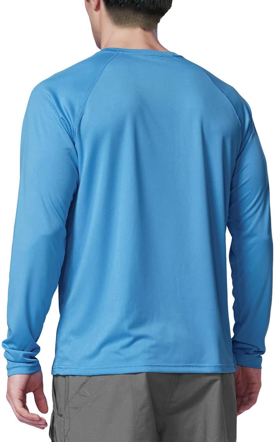 Skiennix Men's Swimming Shirt - Short Sleeve UPF 50 Quick Dry Rash Guard for Fishing & Running