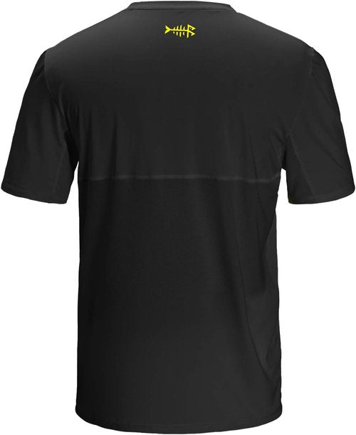 BASSDASH Men's Fishing Shirt - UPF 50+ Sun Protection Short Sleeve UV T-Shirt