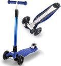 Skiennix 3-Wheel Kids Scooter - Light-Up Wheels, Sturdy Deck, Adjustable Height for Ages 3-12