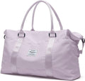 HYC00 Travel Duffel Bag,Carry-on Overnight Weekender Bags for Women,Sports Tote Gym Bag with Wet Pocket