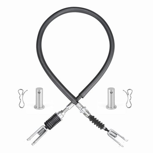 10L0L Golf Cart Brake Cable for Yamaha G29/Drive Gas 2007-2015 Model 43.7" with Pin Clevis Clip JW1-F6341-31-00