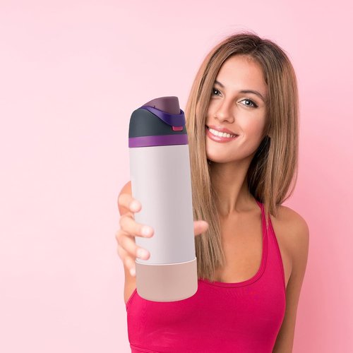 HEYSKAY Silicone Boot for Owala Flask | 2PCS Anti-Slip Protective Sleeve for Stainless Steel Bottles