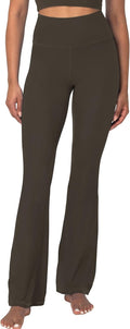 Sunzel Mini Flare Leggings - High Waist Yoga Pants with Tummy Control | Casual Bootcut Style for Women