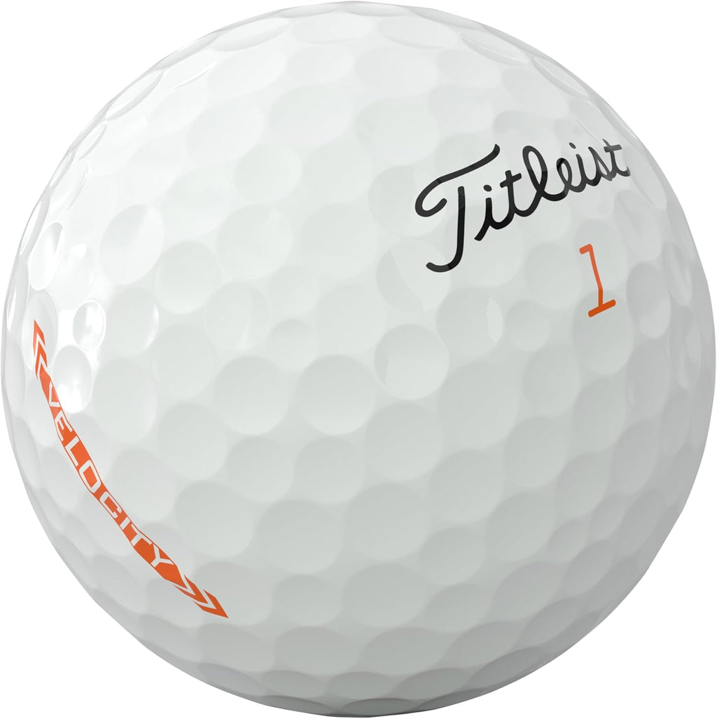 Titleist Velocity Golf Balls - High Performance Distance | One Dozen Pack