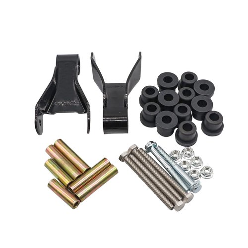DRIVE UP Golf Cart Metal Rear Shackle Kit Including Bushing and Sleeves for 2004-2013 Club Car Precedent Models 102506201 102506301 102506601
