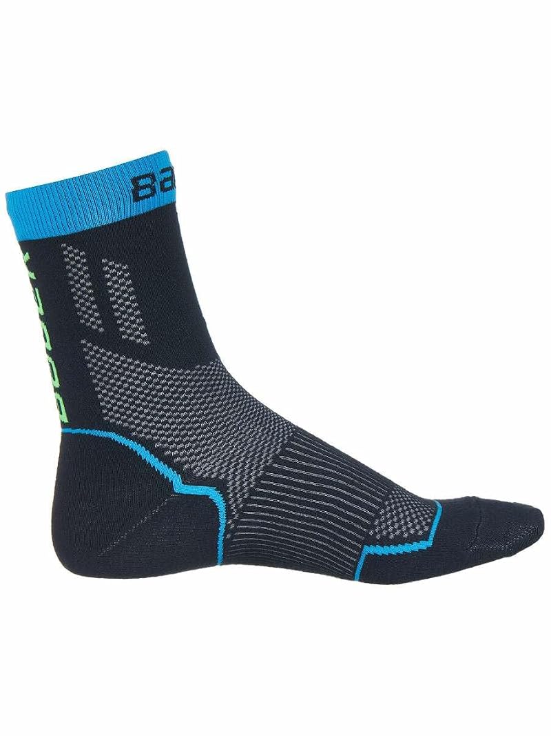 Bauer Performance Sock Low Black Medium Skate Sock - Breathable, Light Weight