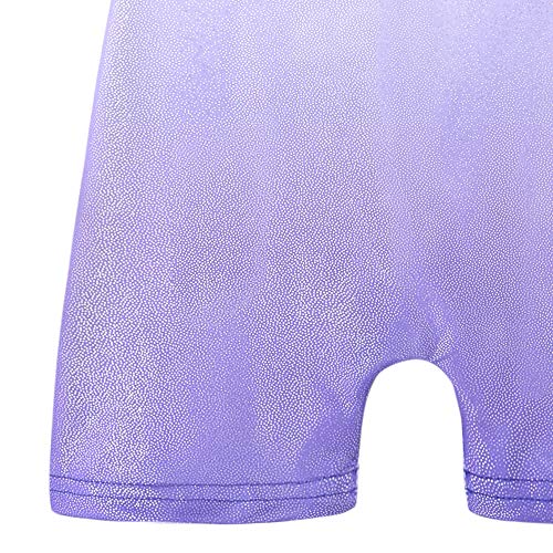 Girls Gymnastics Leotard 3-4T Snowflake Ribbon Sparkle - Blue Purple Hot Pink