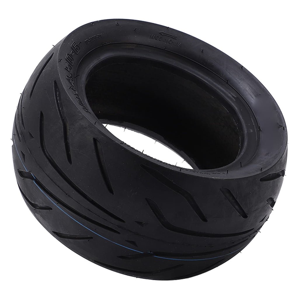 RiToEasysports Electric Scooter Tire, 10 Inch Rubber Construction Lightweight Black Tire, Scooter Replacement Tire for Commuters Urban Riders Daily Travel