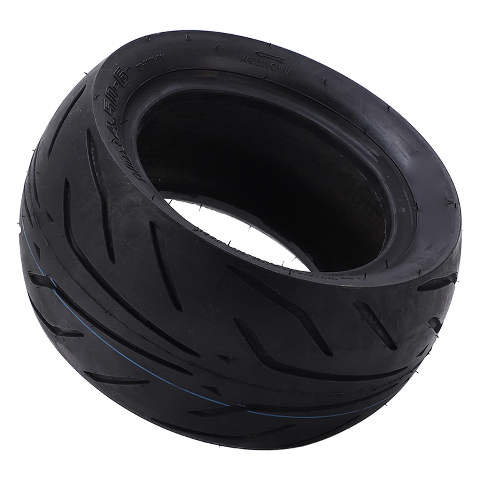 RiToEasysports Electric Scooter Tire, 10 Inch Rubber Construction Lightweight Black Tire, Scooter Replacement Tire for Commuters Urban Riders Daily Travel
