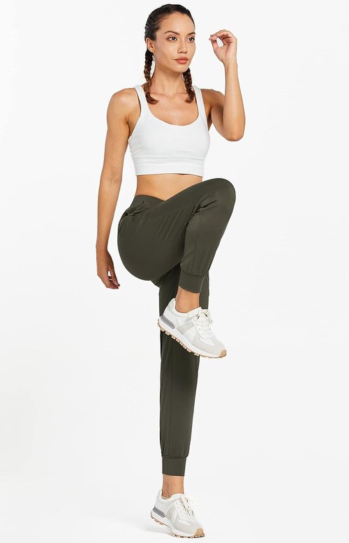 Libin Women's Joggers - Athletic Running Sweatpants with Pockets | Tapered Fit in Petite, Regular, Tall Sizes