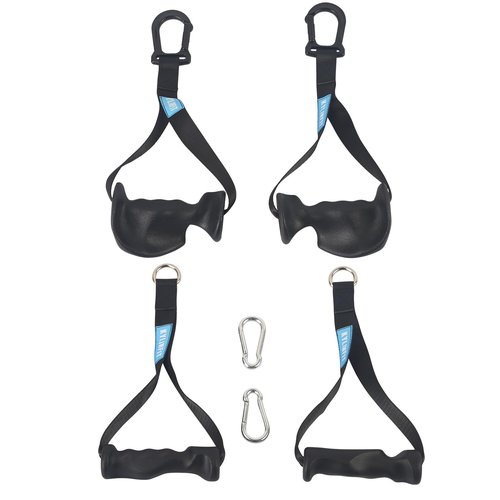 KYLINFIT Ergonomic Exercise Handles Replacement Cable Machine Attachments for Home Gym Equipment, Pulley System, Pilates, Resistance Bands, Strength Trainer, Heavy Duty Working Out Handles