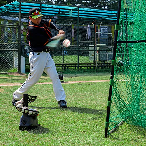 Baseball Soft Toss Machine with Adjustable Angle No Power Needed