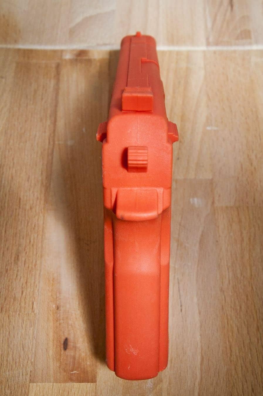 Snake Eye Tactical Rubber Training Gun - Durable Orange Design for Safe Practice