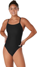Speedo Women's One Piece Swimsuit - ProLT Flyback Design in Team Colors for Comfort & Performance