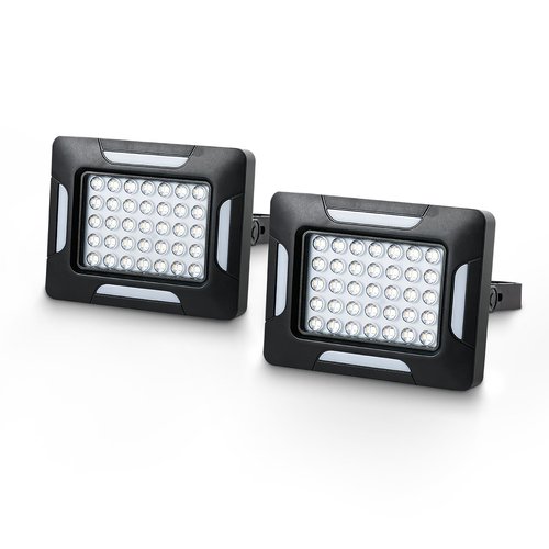 Yokiman Solar Portable Camping Lights with Strong Magnets, dimmable, Solar Rechargable Camping Lantern, IP67 Waterproof, 5 Light Modes Portable Flood Light, Work Lights for Indoor Outdoor