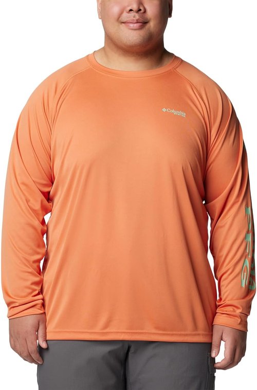 Columbia Men's PFG Long Sleeve Fishing Shirt - Quick-Dry, Sun Protection, Lightweight
