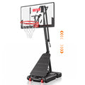 IGL Basketball Hoop Outdoor 40 Inch, Height Adjustable 5.5-10 FT, Portable Basketball Goal with Shatterproof Backboard for Kids Teens Adults, Backyard Driveway