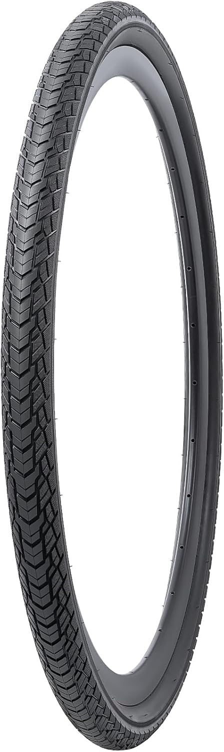 Skiennix 700C Bike Tires - Heavy Duty 700x45C with Tubes & Rim Strips | Durable Cycling Set