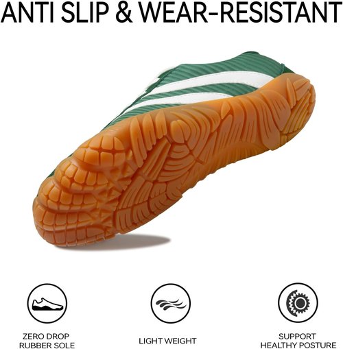 **Skiennix Barefoot Shoes | Casual Sneakers with Wide Toe Box | Lightweight & Breathable Unisex Design**