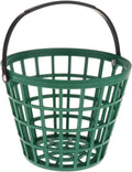 SM SunniMix Unbreakable Golf Ball Basket - Durable Container with Handle for 25/50/100 Balls