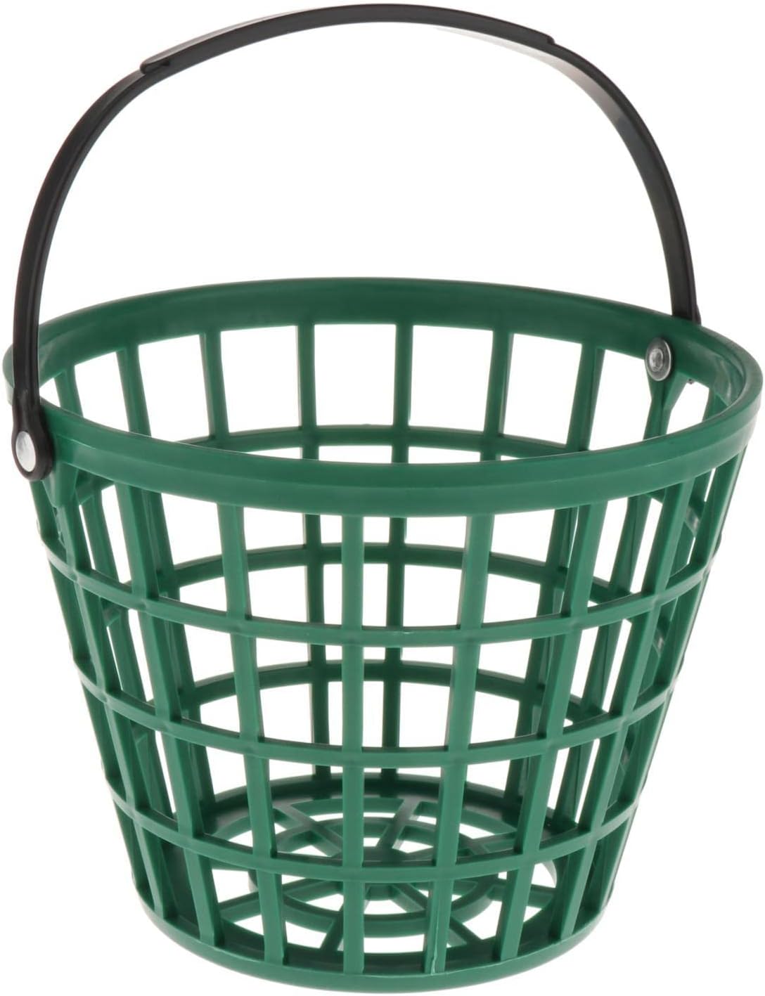 SM SunniMix Unbreakable Golf Ball Basket - Durable Container with Handle for 25/50/100 Balls