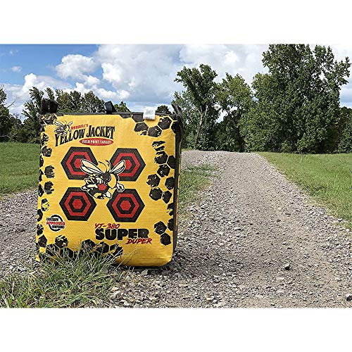 Morrell Super Duper Field Point Bow Target with Dual Faces, Yellow