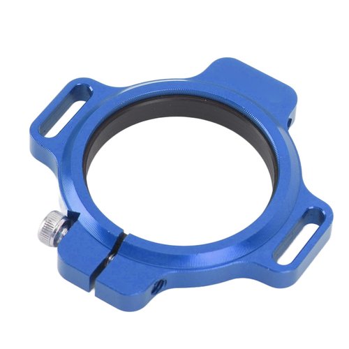 Tissting Crank Preloader 28.99mm Spindle Aluminium Alloy Bike Crank Chainring Adjuster with Thread Ring and Adjuster, Cycling Bracket Preload Adjuster(Blue)