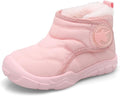 LeIsfIt Toddler Winter Boots - Cozy Fleece Indoor/Outdoor Shoes for Girls & Boys