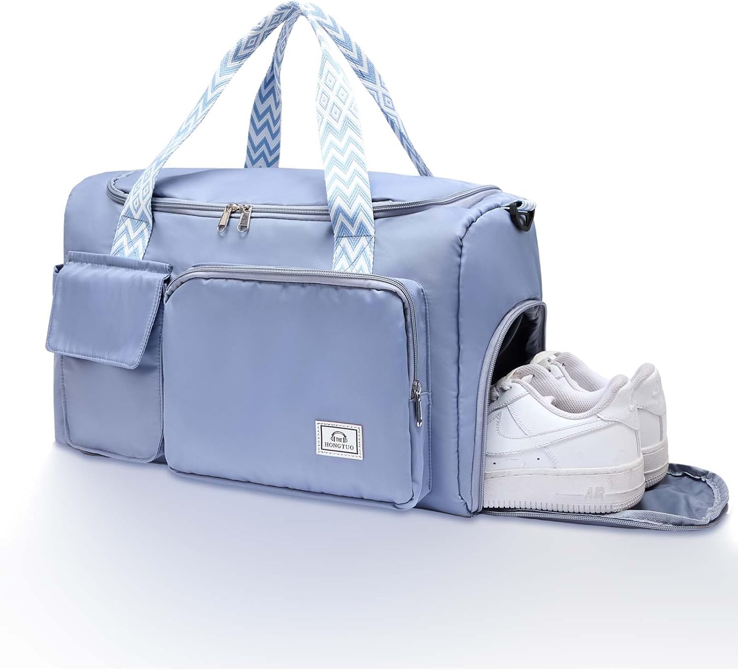Skiennix Small Gym Bag - Stylish Travel Duffle with Shoe Compartment | Perfect for Weekend Getaways