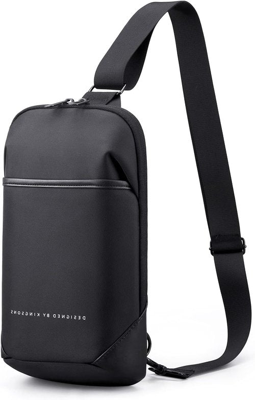 Kingsons Small Crossbody Bag - Waterproof Sling Bag with Anti-Theft Pocket | Casual Daypack for Travel & Hiking