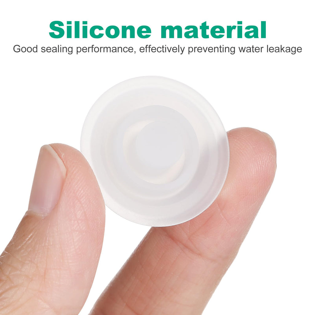 VILLCASE 5pcs Silicone Spill Proof Stoppers for Belly Bottle Accessories Leak Proof Water Cup Caps Stopper Seal Replacement for Sports Water Bottles
