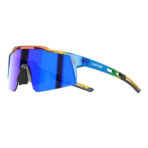 KAPVOE Youth Polarized Sports Sunglasses Kids Baseball Softball Cycling Glasses UV400 Protection for Boys Girls Age 6-12