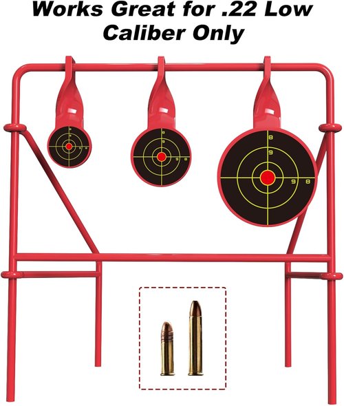 BB Gun Targets - Portable 15-Pack for Outdoor Shooting | Resetting Spinning Design for Kids