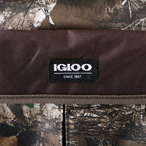 Igloo Realtree Cooler Backpack 30-Can Portable Insulated Cooler