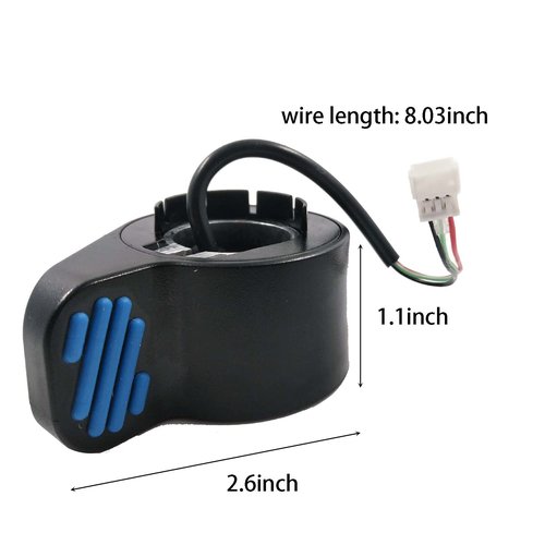 MIMIRACLE Speed Throttle for Ninebot ES1 ES2 ES3 ES4 ES5 Electric Scooter Throttle Accelerator Finger Throttle Brake Throttle