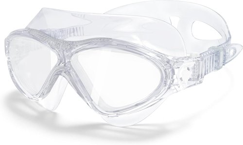 Adult Swim Goggles - Liquid Silicone Anti-Fog Swimming Goggles for Men & Women | 180° Clear View & UV Protection