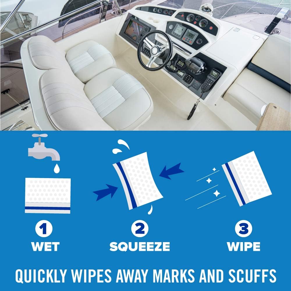 Better Boat Boat Erasers - Effective Cleaning Sponge for Scuff Marks & Grime | Safe for Fiberglass & Vinyl
