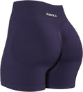 AUROLA Workout Shorts for Women - No Roll Up, Squat Proof, Seamless Compression | Available in 2.5-6.5 Sizes
