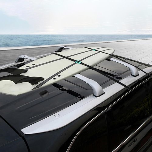 HUIMENG Car Roof Rack Pads Kayak Soft Roof Rack for Surfboard SUP Boat Carrier with Straps