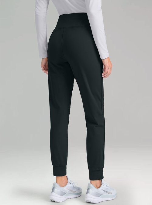 G GRADUAL Women's Fleece Lined Joggers High Waisted Water Resistant Thermal Hiking Pants Cold Weather Sweatpants with Pockets(Melantie,M)