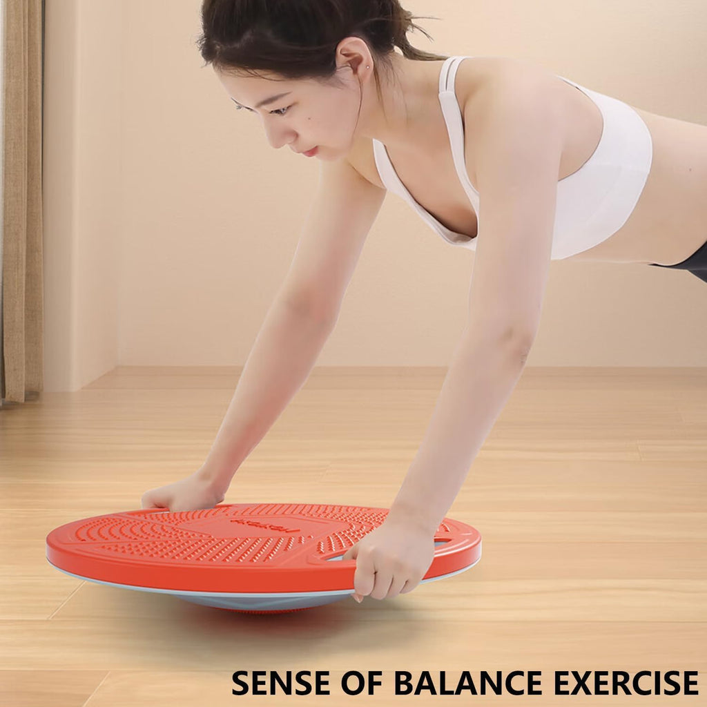 PROIRON Wobble Balance Board - 16.34” Non-Slip Stability Trainer for Home Gym & Physical Therapy
