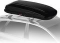 Rooftop Cargo Box Carrier by [Brand Name] - 70 Inch Hard Shell, 17.6 Cu Ft Waterproof Storage with Dual Side Opening